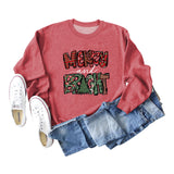 Merry And Bright Sweatshirts Merry And Bright Autumn And Winter Long Sleeve