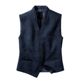 Men's Single-Breasted Vest Jacket Men's Jacket