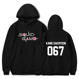 Squid Game Costume Pullover Hoodie Wei