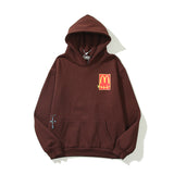 You Must Be Born Again Hoodie Foaming Lettered Casual