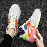 designer Sneaker Shoes Summer Men's Shoes Colorblock Breathable Sneakers