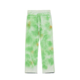 Man Fall Outfits Loose Straight Pearl Tie-Dyed Ripped Fashion Brand Wide-Leg Pants Tide