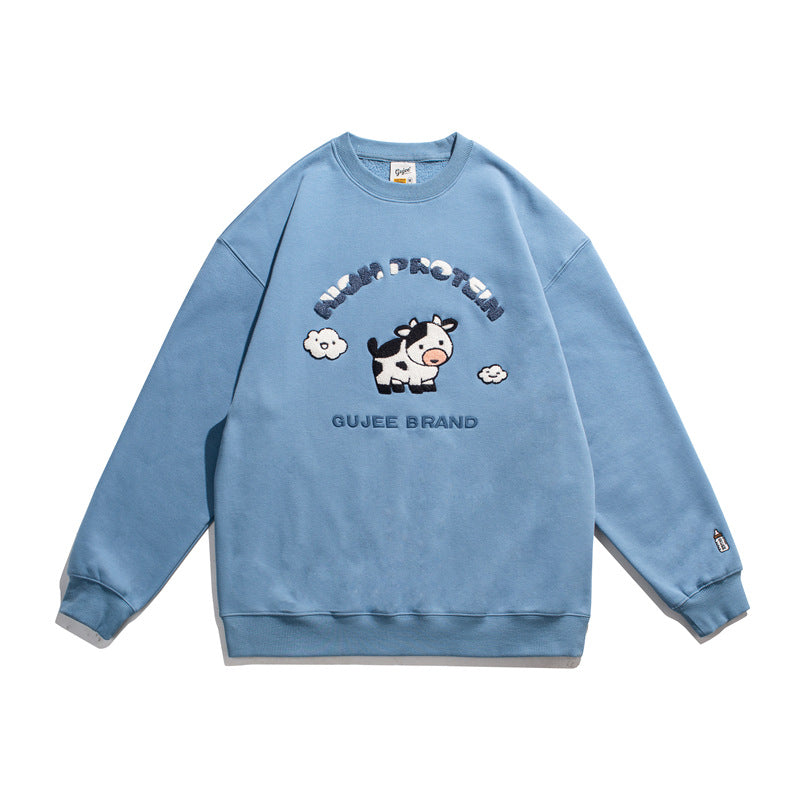 Crew Neck Sweatshirts for Men | Autumn Sweater Trendy Men's Casual Top Men