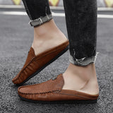 Men's Loafers Relaxedfit Slipon Loafer Men Shoes Casual Slippers Summer Printed Men's Shoes