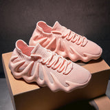 designer Sneaker Shoes Couple Summer Solid Color Fashion Trendy Shoes Breathable Casual Sneakers