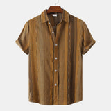 Camp Collar Shirt Floral Short Sleeve Shirt