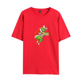 Men and Women Grinch Shirt Casual Loose Short Sleeves T-shirt