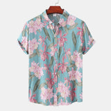 Camp Collar Shirt Printed Shirt