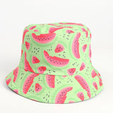 Bucket Hat Fishing Cap Cotton Print Fisherman Hat Flower Fashion Basin Hat for Men and Women Casual Sun Hat