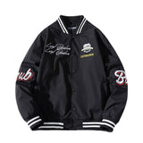 Varsity Jacket Thin Loose Lapel