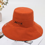Women Bucket Hat Fisherman Sun Protection Sunshade