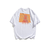 Men T Shitrs Creative Cartoon Pattern Printing