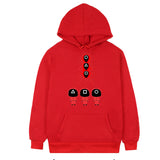 Squid Game Costume Autumn and Winter Men's and Women's Casual Loose Hooded Sweater