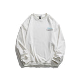 Crew Neck Sweatshirts for Men Menswear Autumn Clothes Printed Crew Neck Sweatshirt Boys Sports Top