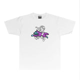 Ice Cream Running Dog T Shirt Loose Printed Audio Rap T-shirt