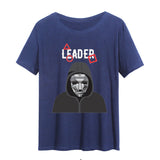 Squid Game Costume printed loose cotton round neck short sleeve t-shirt for women