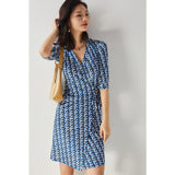 Gloria Vanderbilt Acetate Knitted Printed Dress