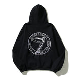 Kanye West Sunday Service Hoodie Angel Rep Logo Embroidery Velvet Loose Hoodie