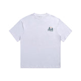 Men T Shitrs Pattern Print Loose