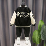 Toddler Boys Jackets Boys Autumn Clothing Baseball Uniform Jacket Children's Clothing