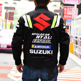 Suzuki Motorcycle Jacket Winter Motorcycle Cycling Clothing Male Racing Suit