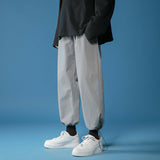 Men's Pants Autumn Solid Color Casual Men