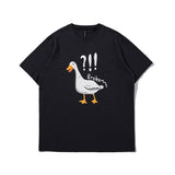 Men T Shitrs Duck Pattern Printing
