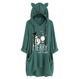 Merry and Bright Sweatshirts Merry and Bright Snowman Christmas Hoodie