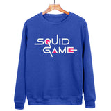 Squid Game Costume Pattern Printed Men's and Women's Loose round Neck Sweater