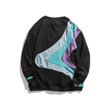 Crew Neck Sweatshirts for Men Men's Autumn round Neck Sweater Couple Street Loose Top