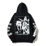 Kanye West Sunday Service Hoodie Ts Cartoon Pattern Rolling Loud Fleece Hoodie