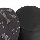 Bucket Hat Fishing Cap Cotton Print Fisherman Hat Printing Double-Sided Fashion Badminton