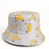 Bucket Hat Fishing Cap Cotton Print Fisherman Hat Printed Fashion Flower Leopard Print Bucket Hat Fashion Sun-Proof Hat