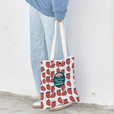 Strawberry Bags Class Bag Simple Autumn and Winter Cloth Bag