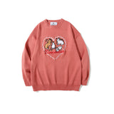 Man Fall Outfits Loose Couple Sweater Sweater for Men and Women