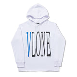 Vlone Snake Hoodie Fall Winter Coat Men'S And Women'S Loose Hooded Sweater