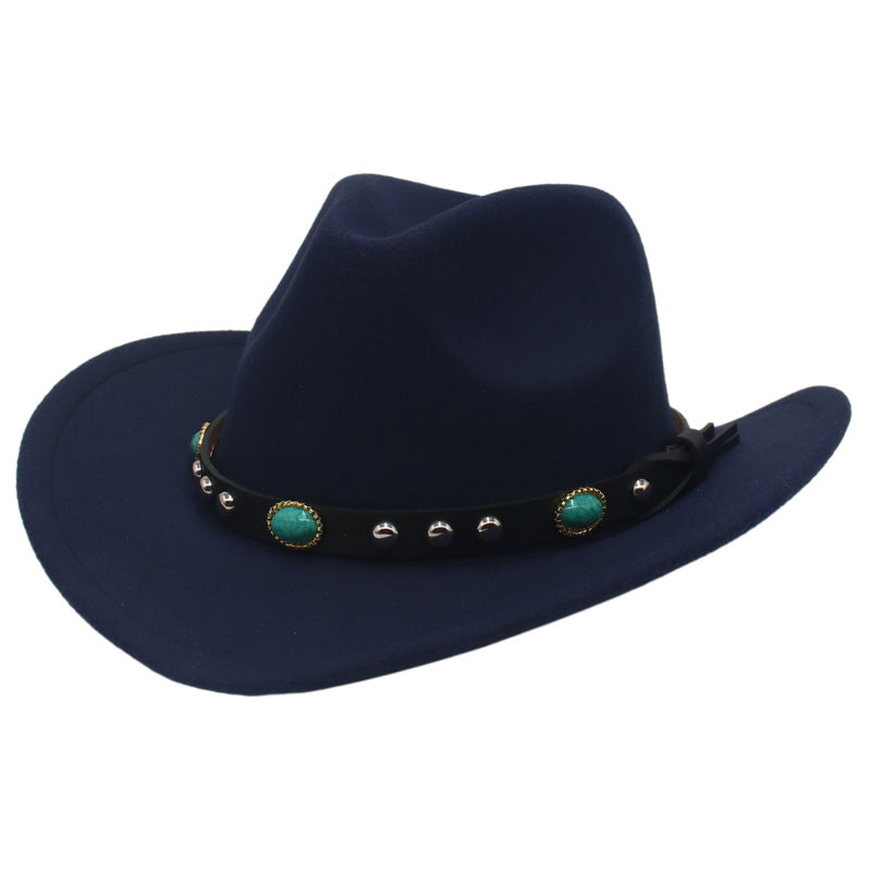 Beth Dutton Hat Cowboy Hat Top Hat Autumn and Winter Men's and Women's Hat