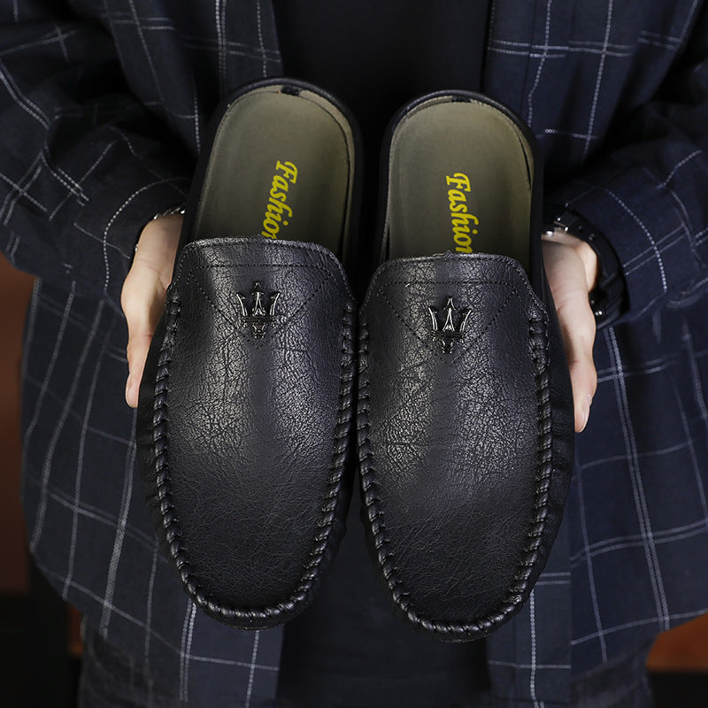 Men's Loafers Relaxedfit Slipon Loafer Men Shoes Casual Slippers Summer Printed Men's Shoes