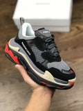 Unisex Balenciaga Clunky Sneaker  Triples Crystal Air Cushion Thick Sole Height Increasing Hot Casual Sports Shoes