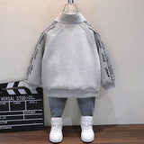 Toddler Boys Jackets Boys' Coat Spring and Autumn Casual Sweatshirt