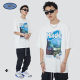 Y2g Shirts for Boys Summer Sleeve Printing T-shirt Bottoming Shirt
