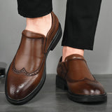 Men's Loafers Relaxedfit Slipon Loafer Men Shoes Men's Shoes Dress Shoes Business Shoes Leather Shoes