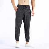 Sweat Wicking Pants Zipper Waist of Trousers Elastic Design Ankle-Tied