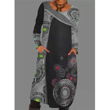 Modern Gypsy Outfits Pullover Print Skirt
