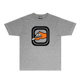 Ice Cream Running Dog T Shirt Loose Printed Audio Rap T-shirt