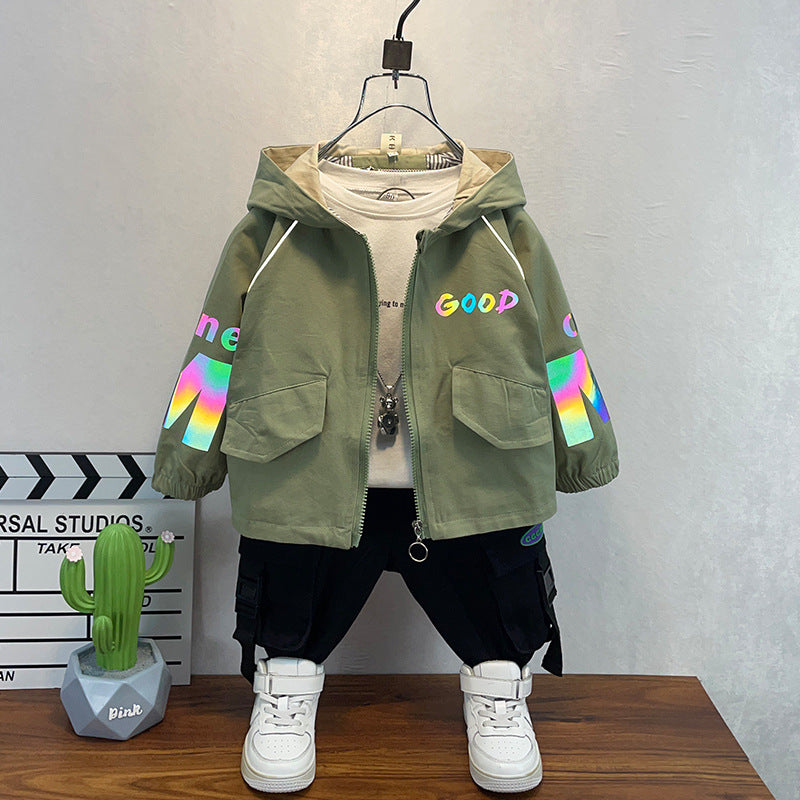 Toddler Boys Jackets Boys Autumn Clothing Coat Top