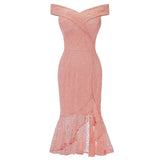 Burgundy Dress Formal Fishtail Dress Sexy Sheath Slim Dress
