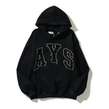 Kanye West Sunday Service Hoodie Autumn Winter Retro Distressed Ays Letter Hoodie