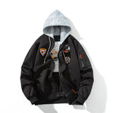 Varsity Jacket Loose Flight Suit