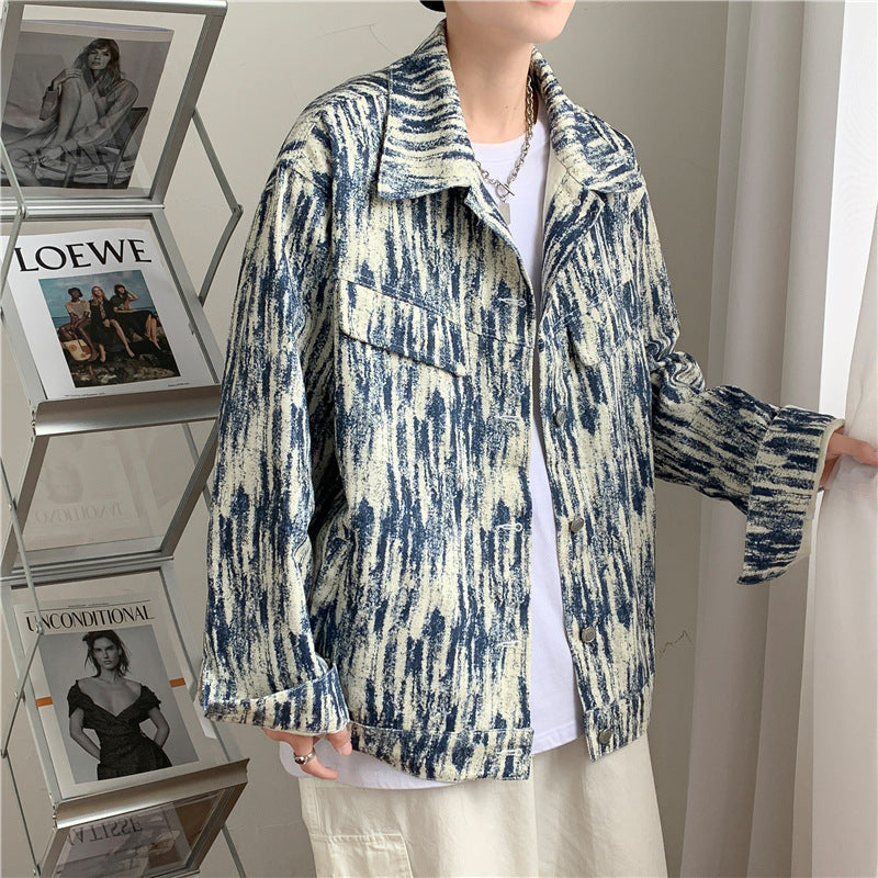 Men Denim Jackets Men Spring and Autumn Tops